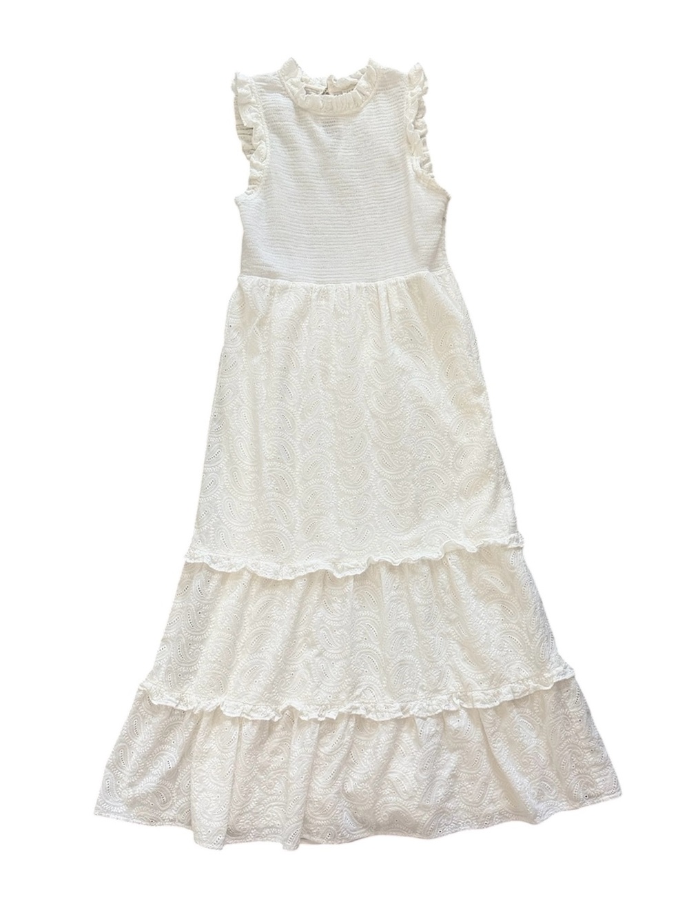 Marie Oliver Tiered Smocked Maxi Dress